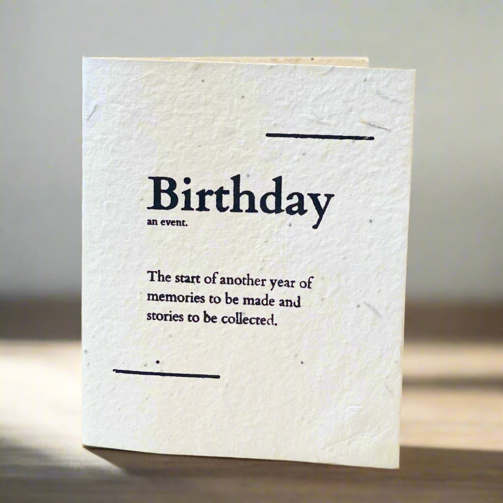 Birthday Plantable Card