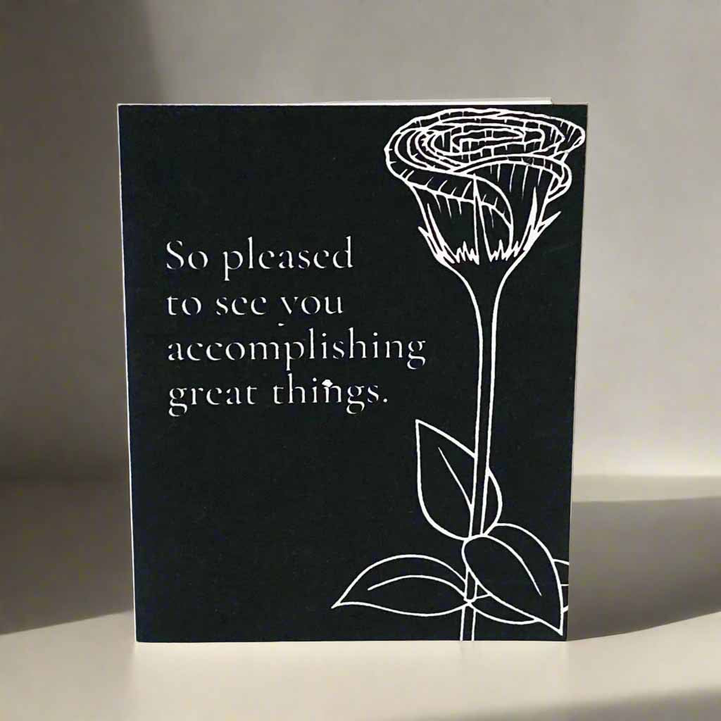 Accomplishing Great Things
