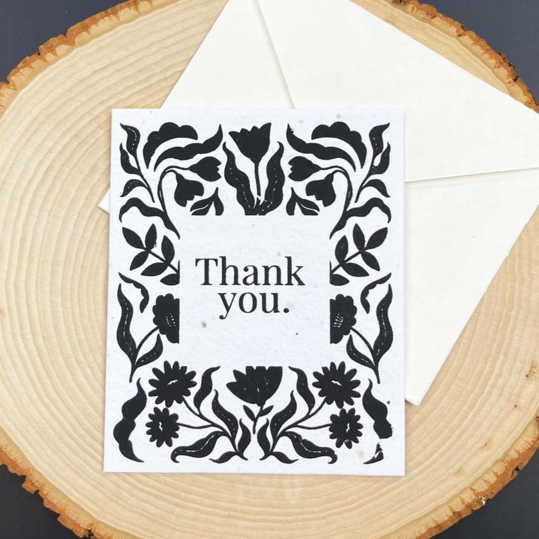 Thank You, Flowers Pattern