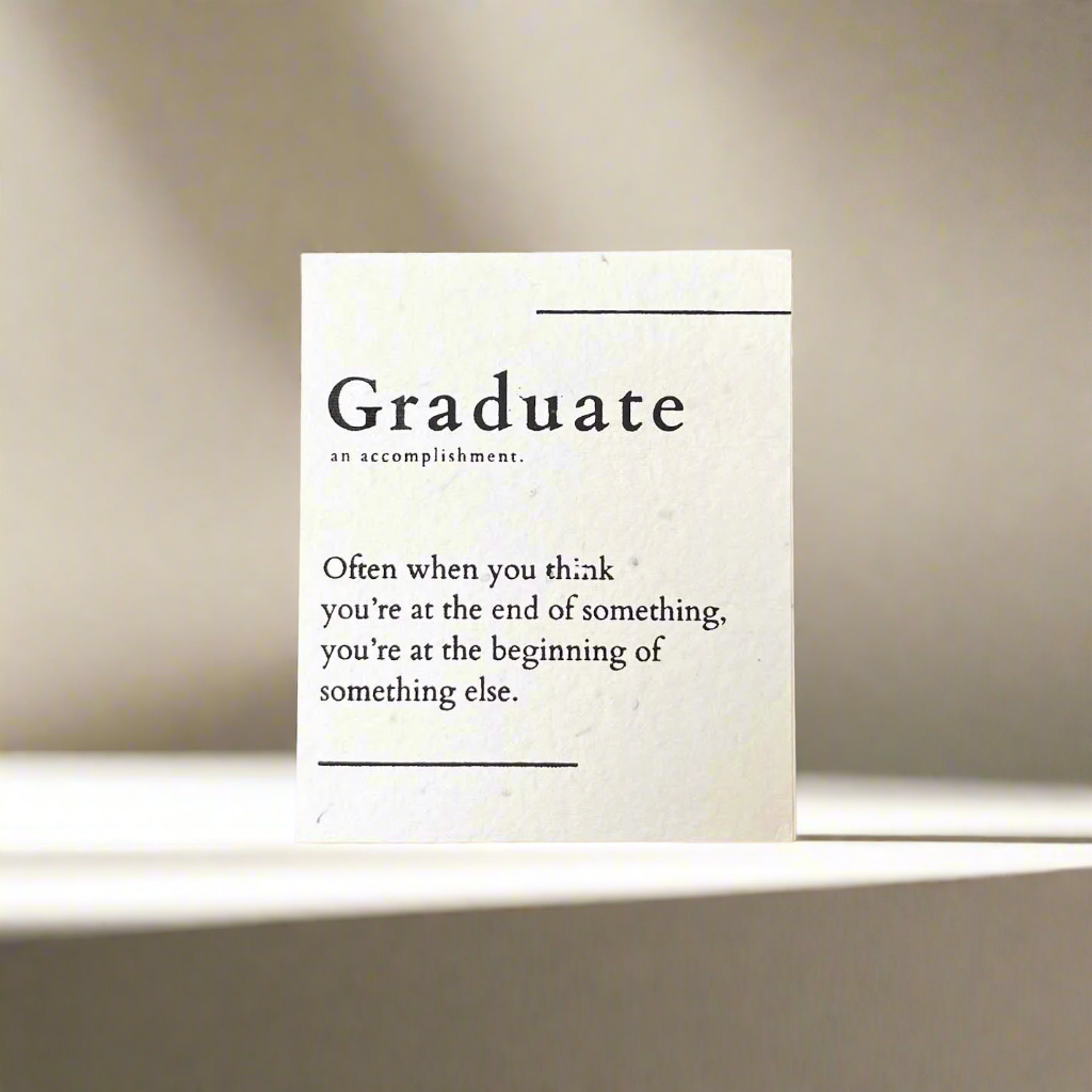 Graduate - Plantable Card