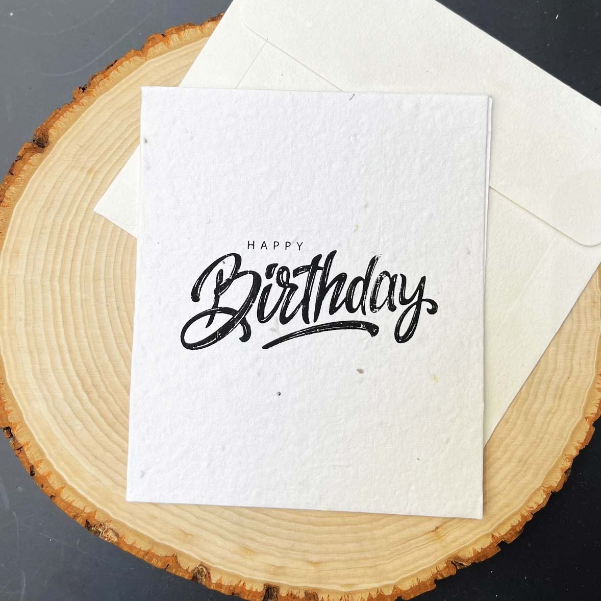 Happy Birthday Plantable Card