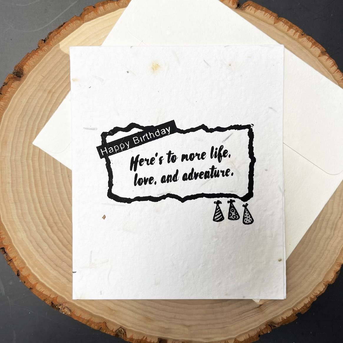 Happy Birthday Card, Toast