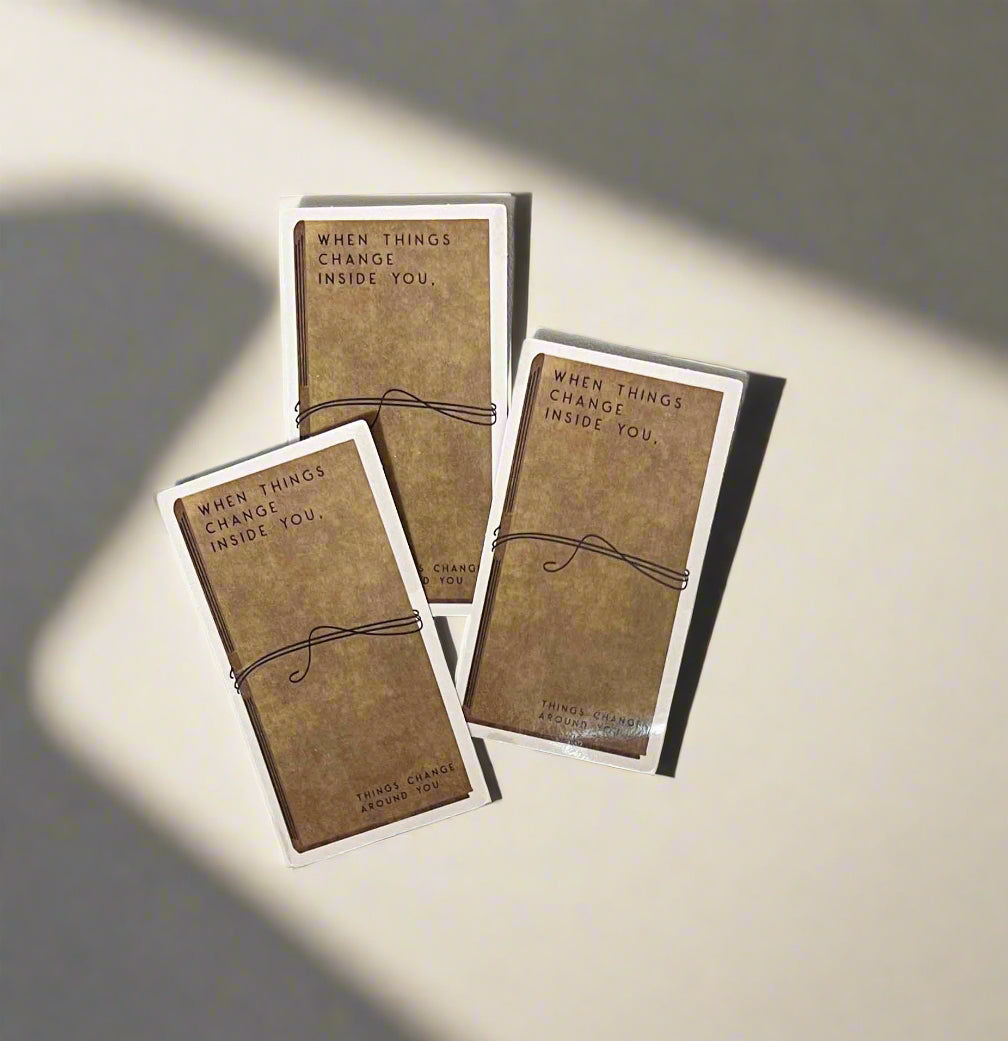 Change Inside You - Affirmation Stickers