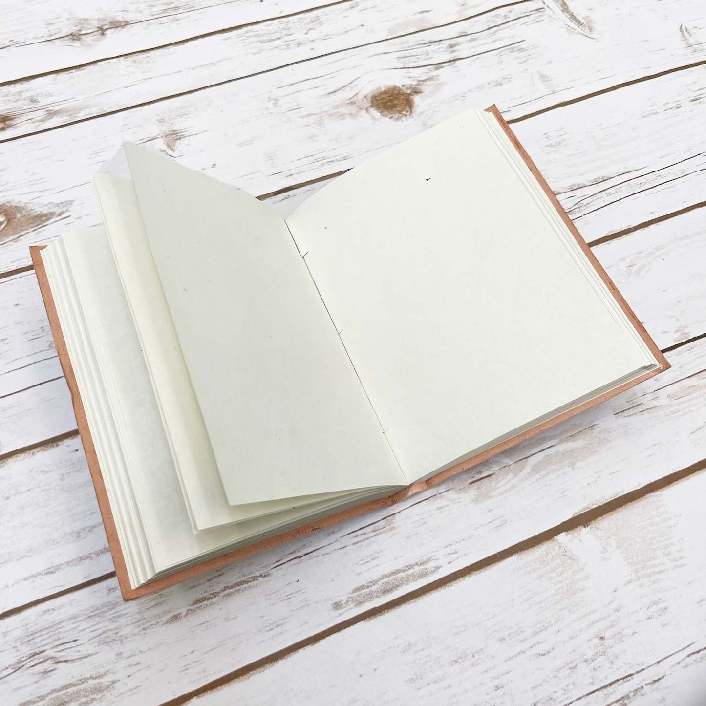 "If A Story" Leather Journal - Elastic Band