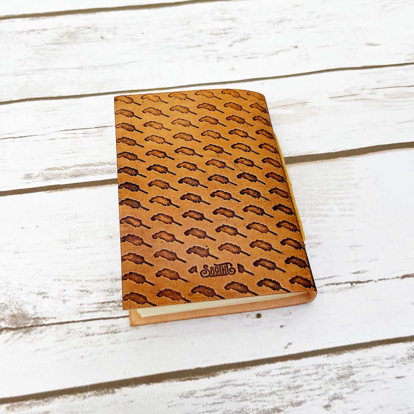 "VOWS" Refillable Leather Notebook - Perfect for Weddings & Anniversaries
