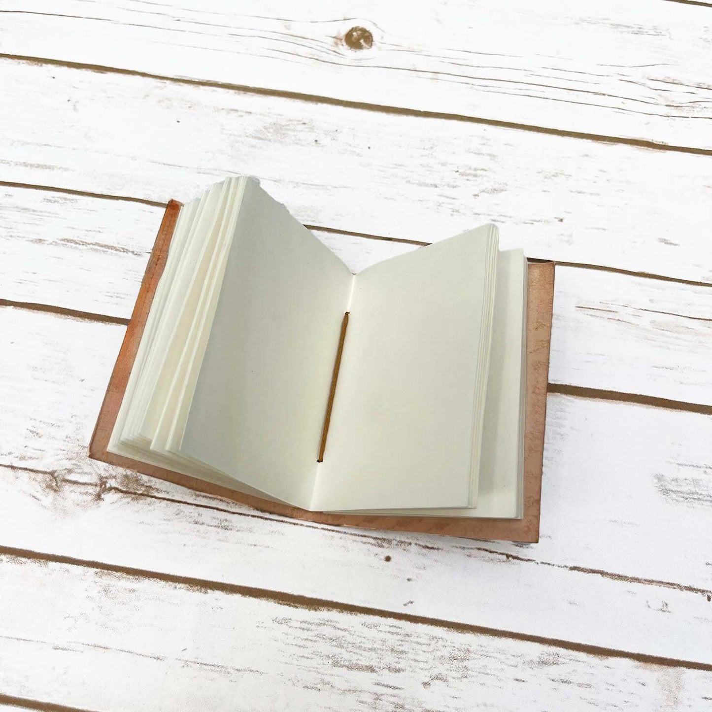"VOWS" Refillable Leather Notebook - Perfect for Weddings & Anniversaries