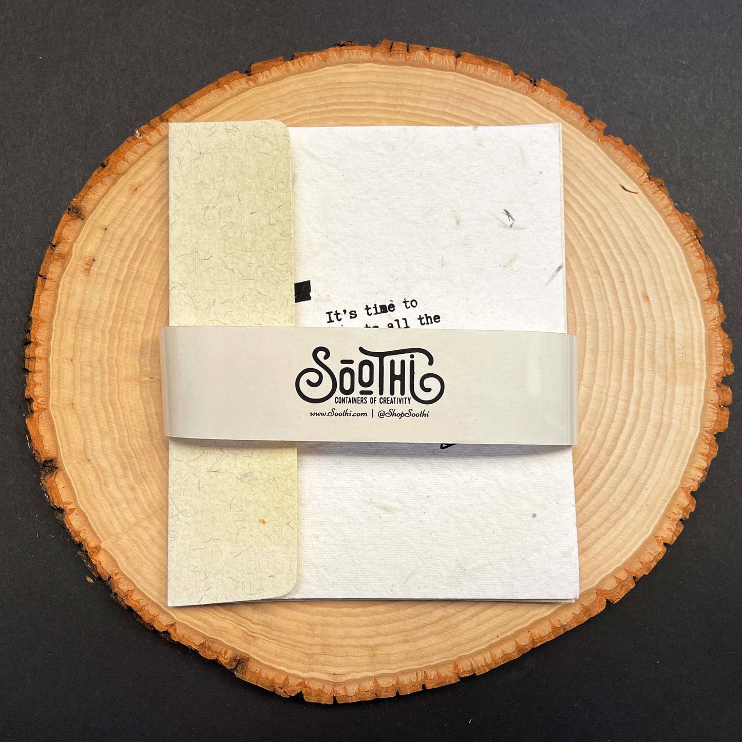 Seed Paper Plantable Card - Time To Celebrate