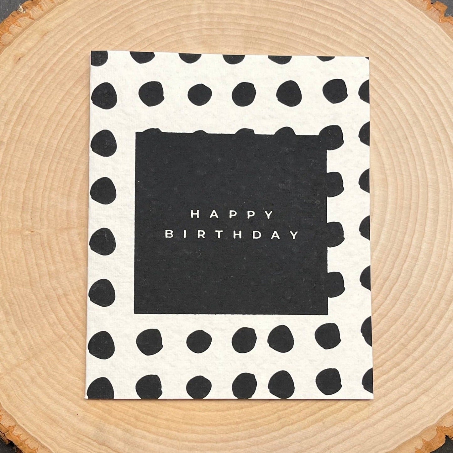 Happy Birthday Polkadot, Card