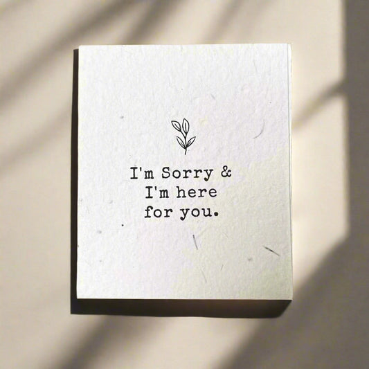 I'm Sorry