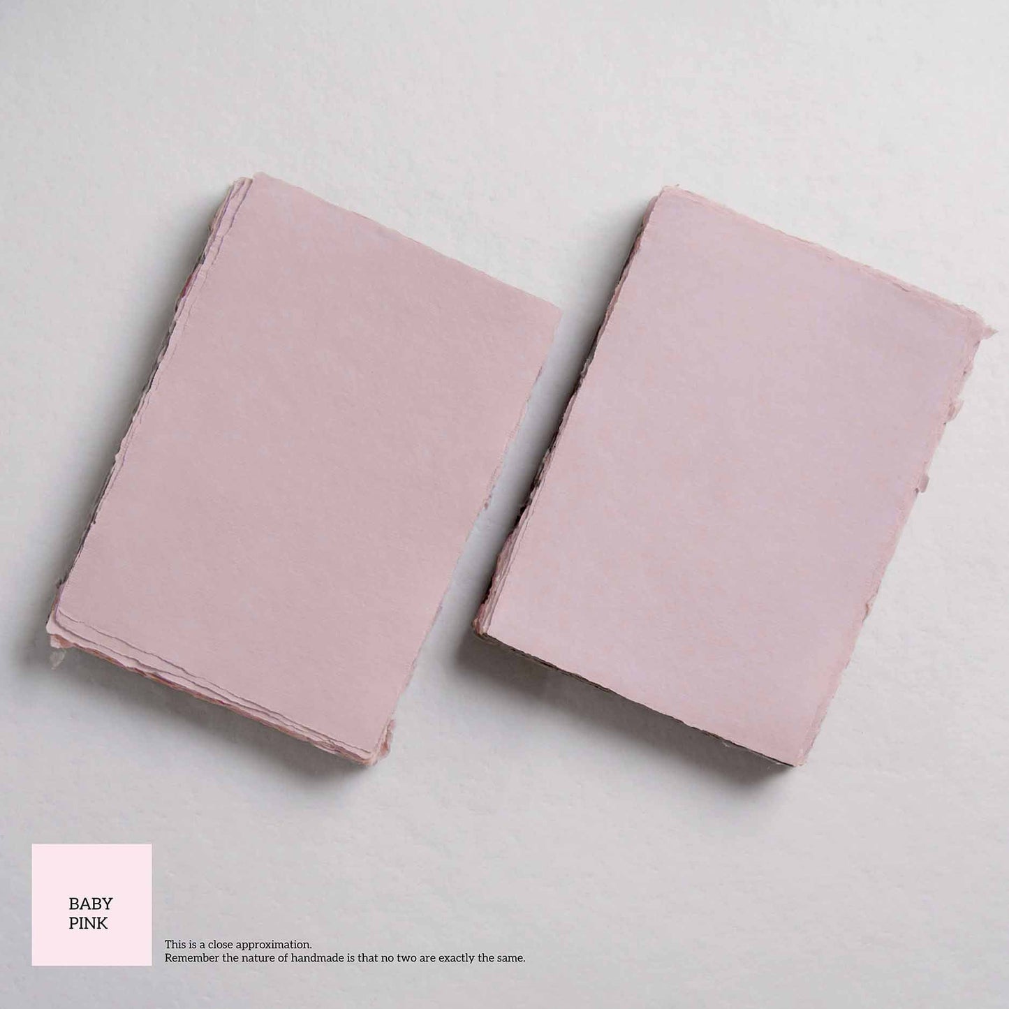 Handmade Khadi Paper Sheets - Set of 10 in 4 Elegant Colors
