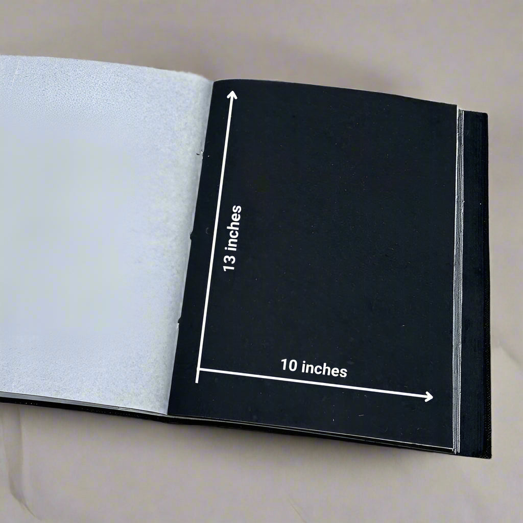 Celestial tarot-themed journal – mystical, handcrafted notebook for spiritual journaling, divination notes, and moon magic