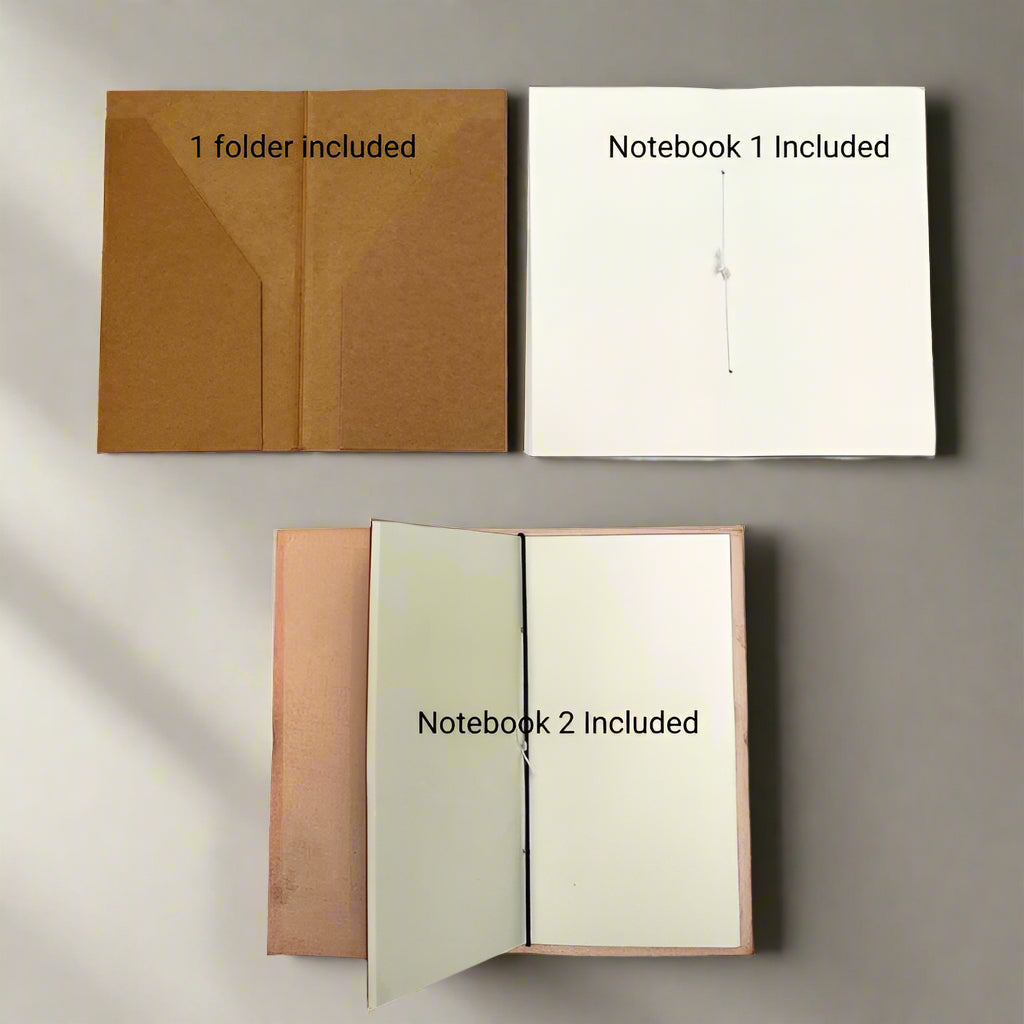 Refillable Leather Traveler's Notebook