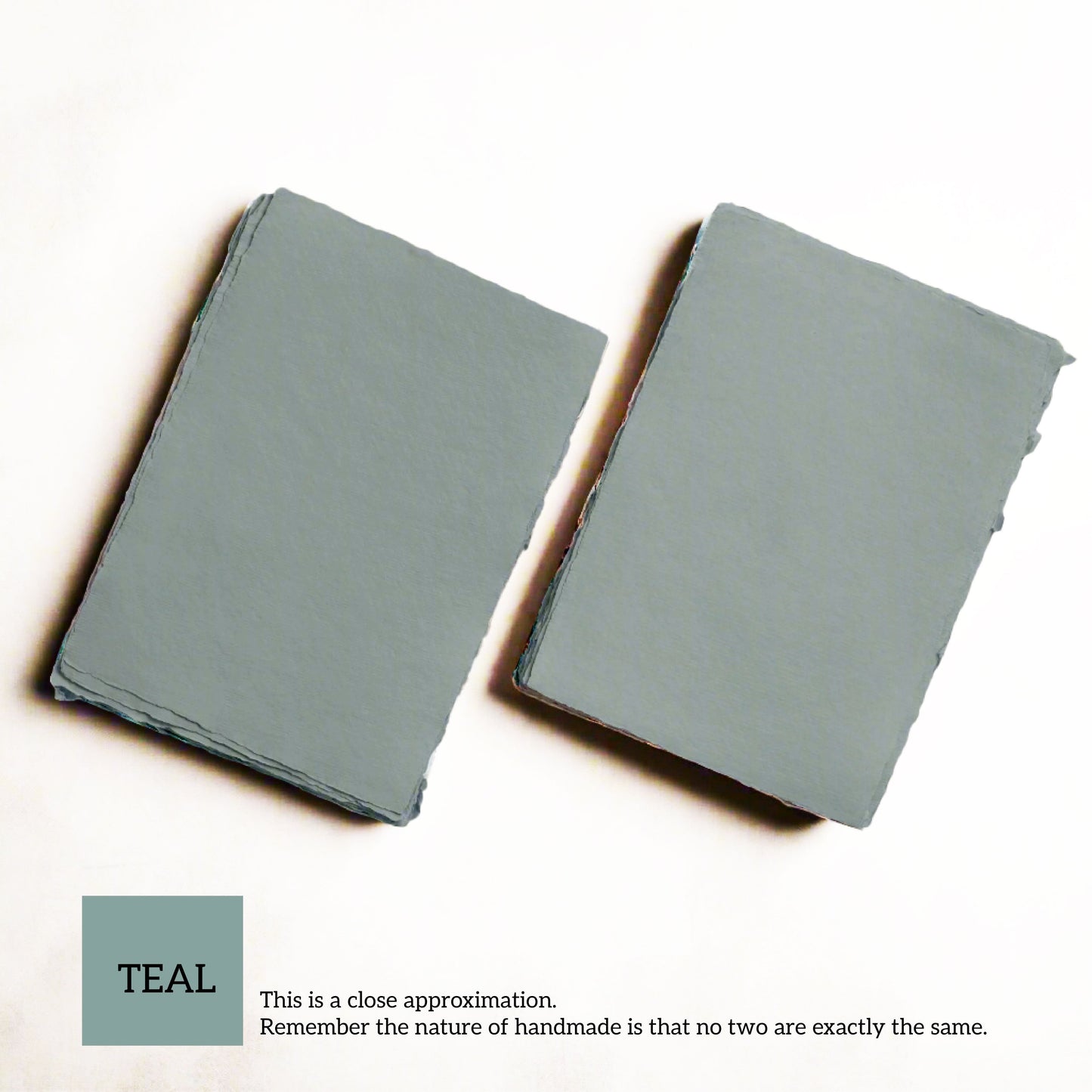 Handmade Khadi Paper Sheets - Set of 10 in 4 Elegant Colors
