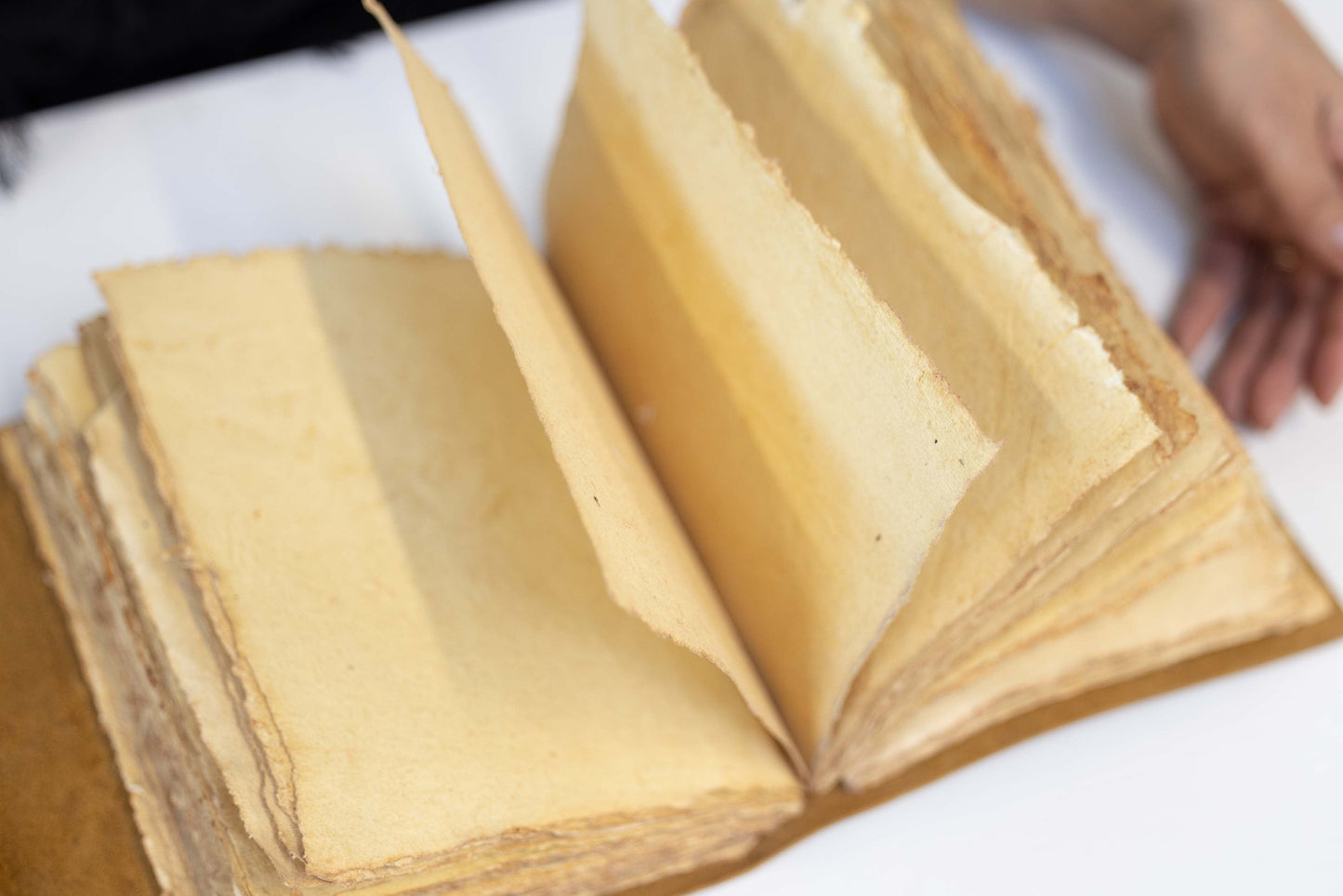 Antique Blonde Handmade Leather Journal