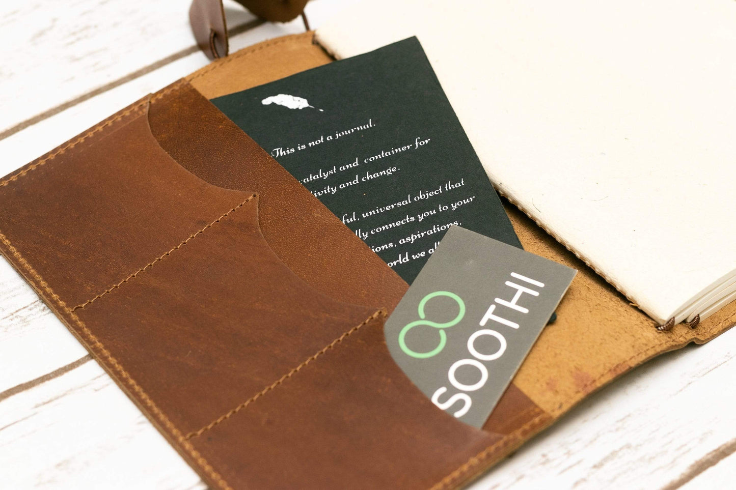 Custom A5 Traveler's Leather Journals
