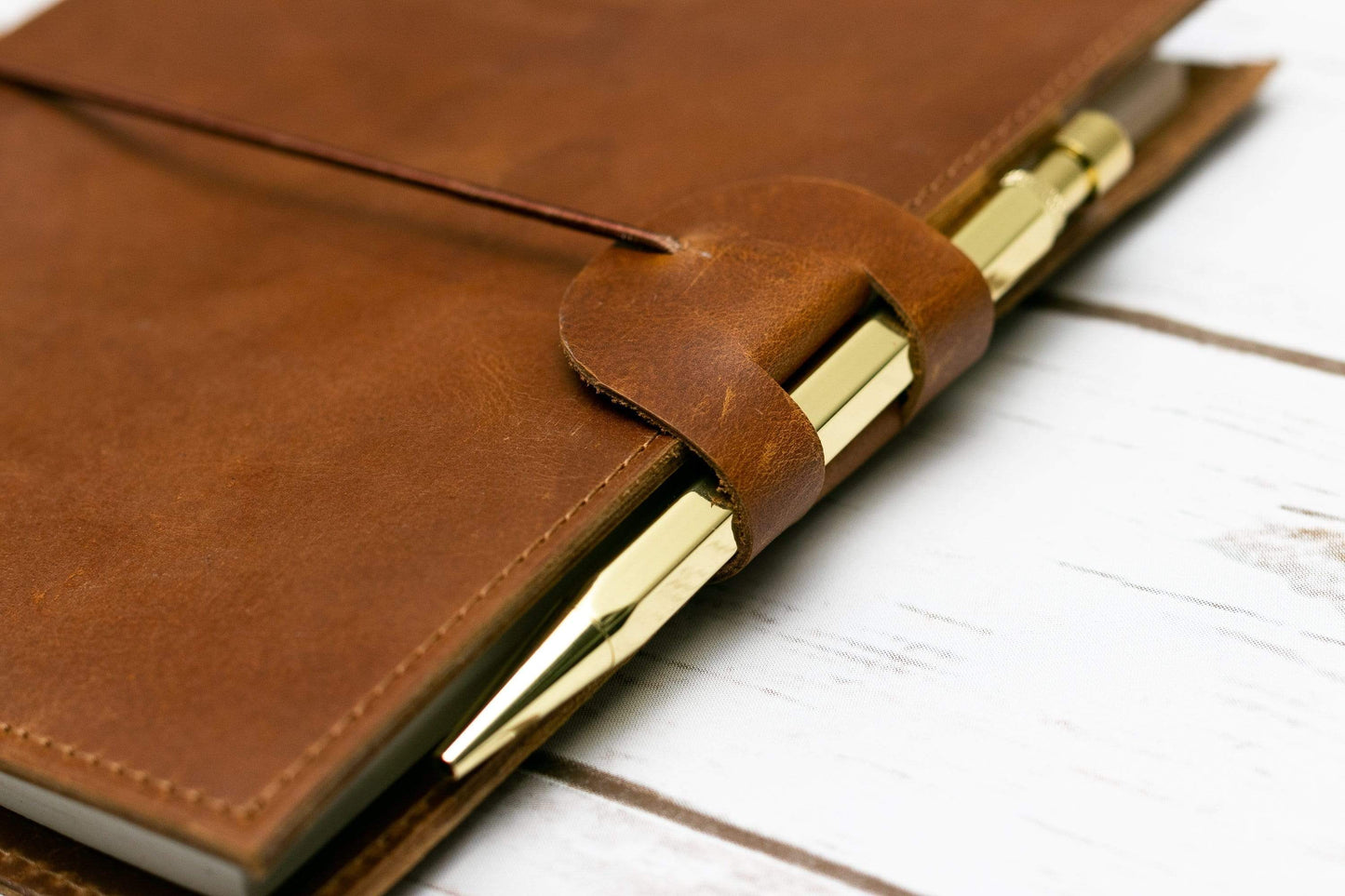 Custom A5 Traveler's Leather Journals