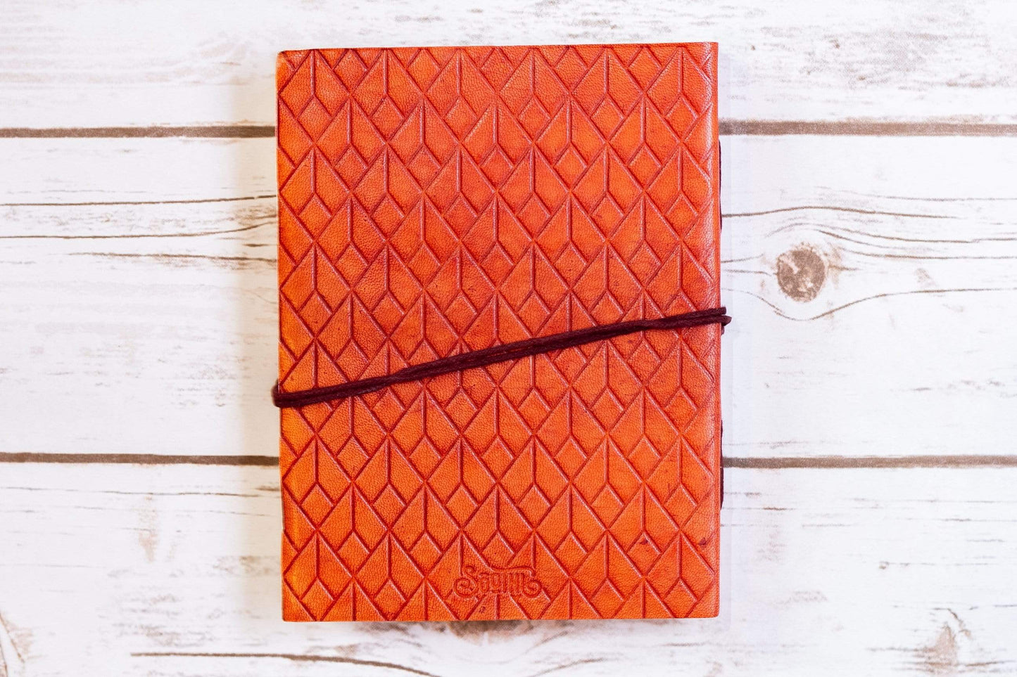 "I Can Choose" Handmade Leather Journal - Leather Journals By Soothi