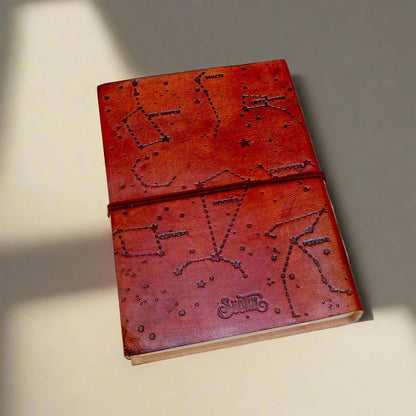 John Muir Quote Leather Journal - "The Mountains Are Calling" Adventure Diary