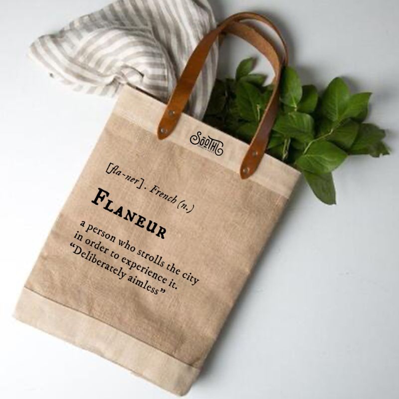 Inspirational Quote Jute Tote Bags - Stylish & Sustainable Shopping Bags