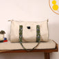 Artisan Canvas Duffle Bag - Washable Cotton Gym Bag & Compact Weekender