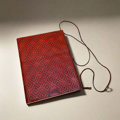 Hand-stitched leather journal with soul-stirring quote – perfect for gratitude logs, reflections, and daily intentions