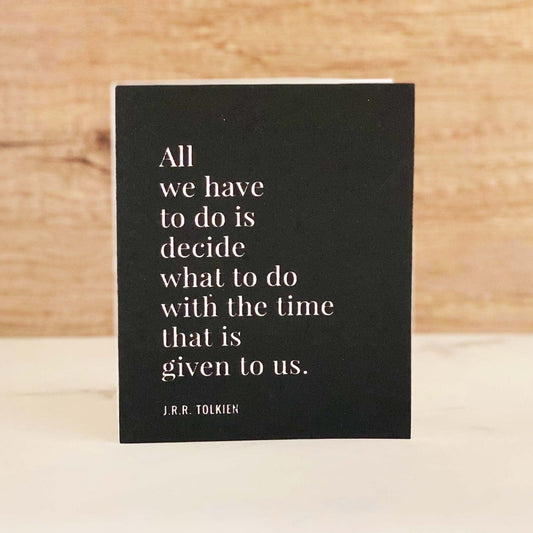 J.R.R. Tolkien Card