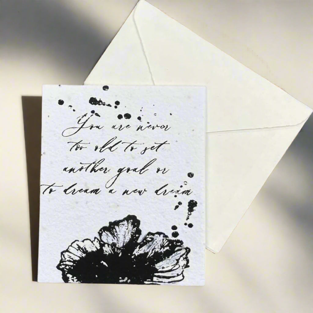 Never Too Old To Set Another Goal