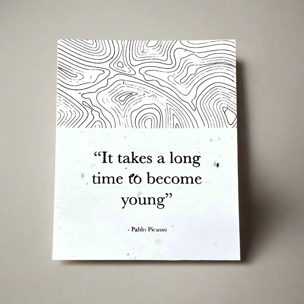 Birthday Card - Pablo Picasso Plantable Card