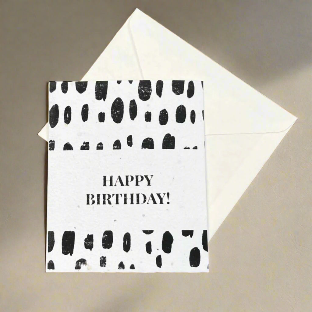Happy Birthday - Plantable Card