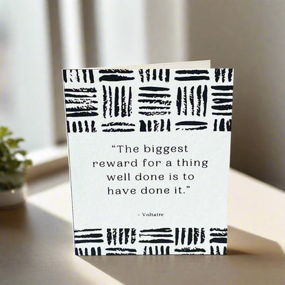 Things Well Done, Card