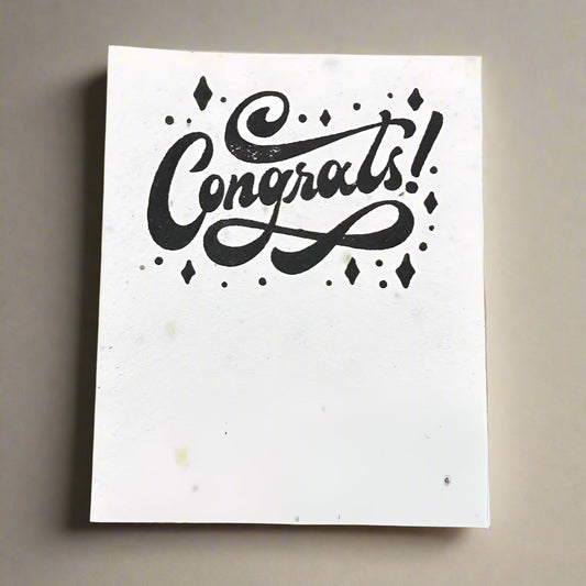 Congrats - Plantable Card