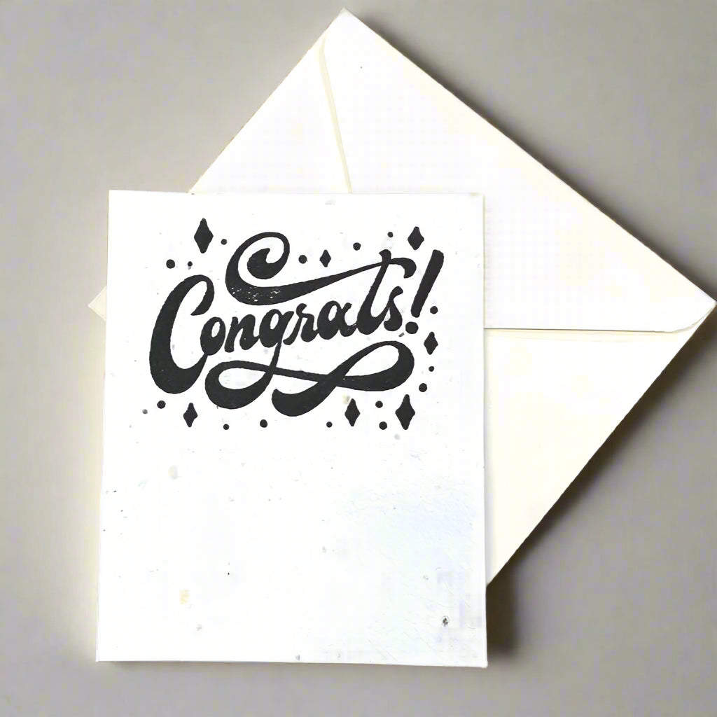 Congrats - Plantable Card
