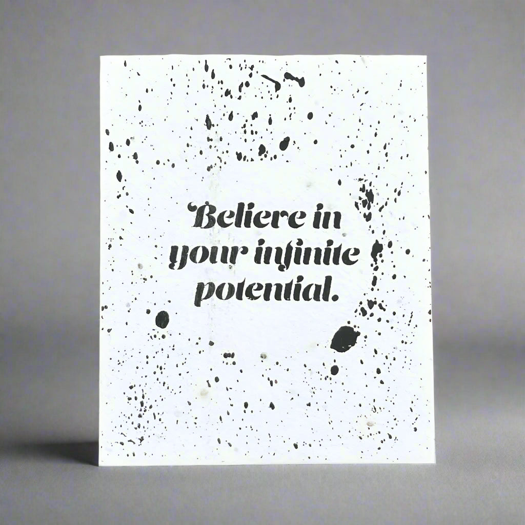 Infinite Potential - Plantable Card