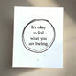 Feel Your Feelings - Plantable Card
