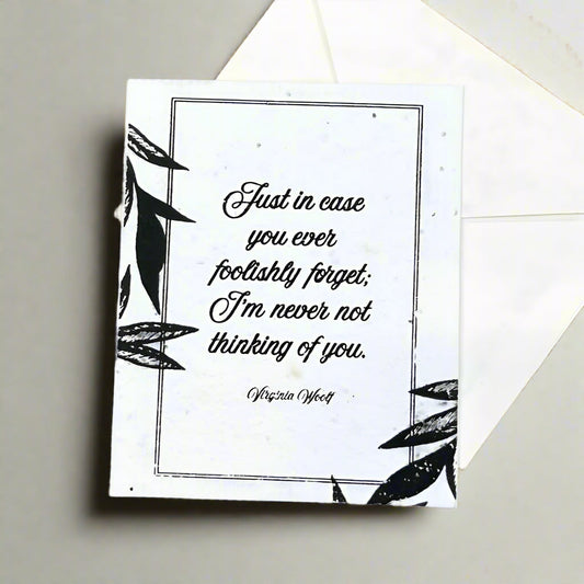 Virginia Woolf, I'm Never Not Thinking Of You