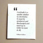 Thank You Card - William Faulkner, Plantable Card