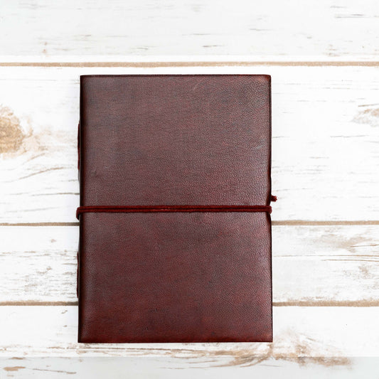 Dark Brown Leather Journals - 5x7