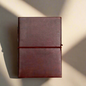 Custom engraved leather notebook – create your own cover design for a unique, handcrafted journal
