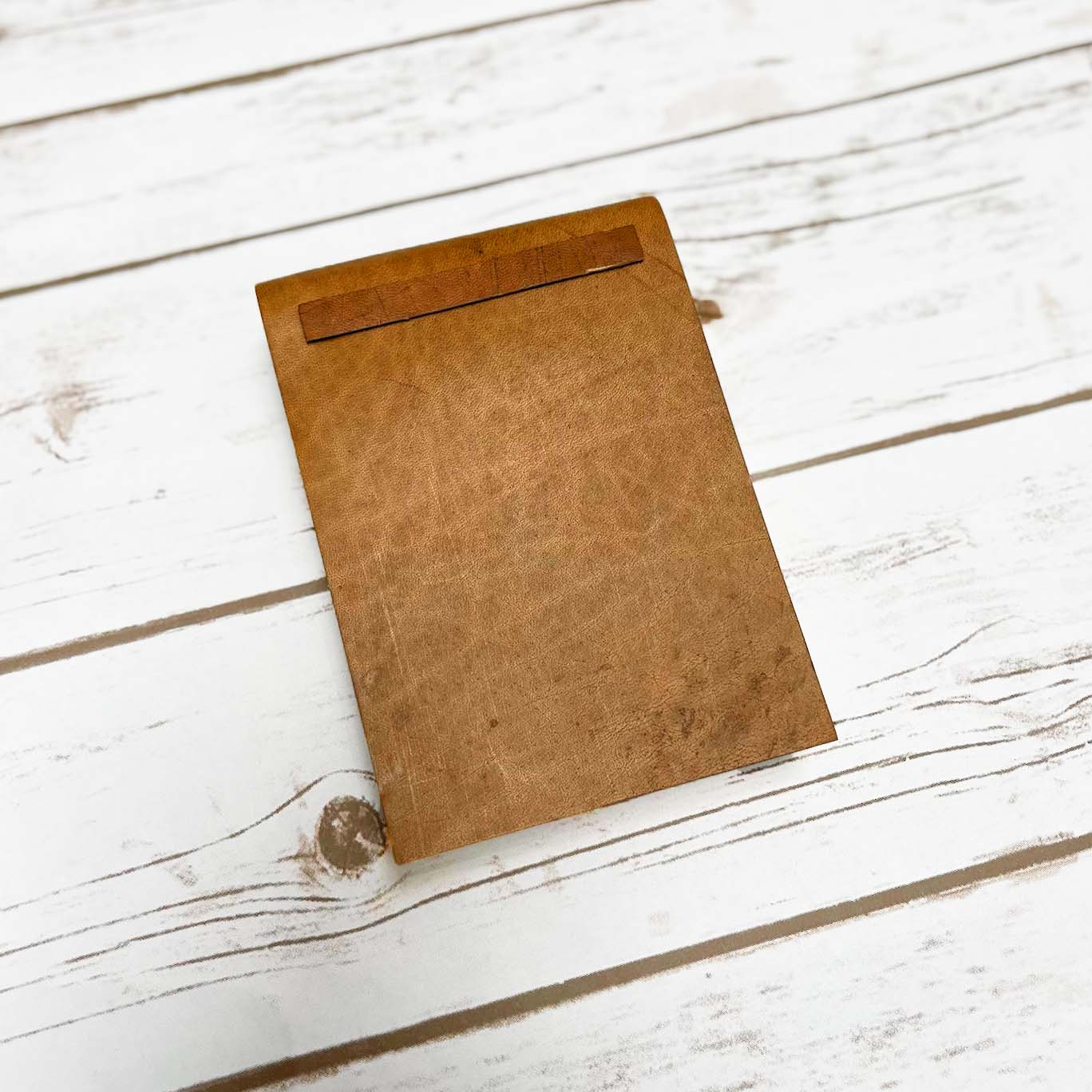 Refillable Leather Notepad - Don't Forget