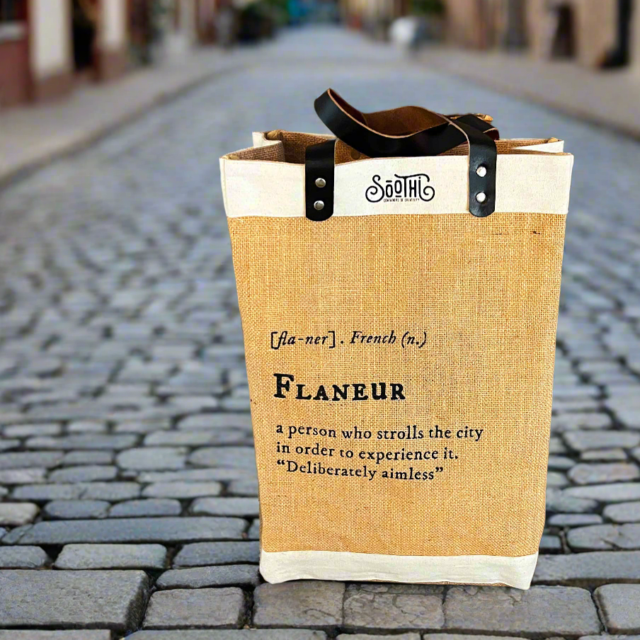 Inspirational Quote Jute Tote Bags - Stylish & Sustainable Shopping Bags