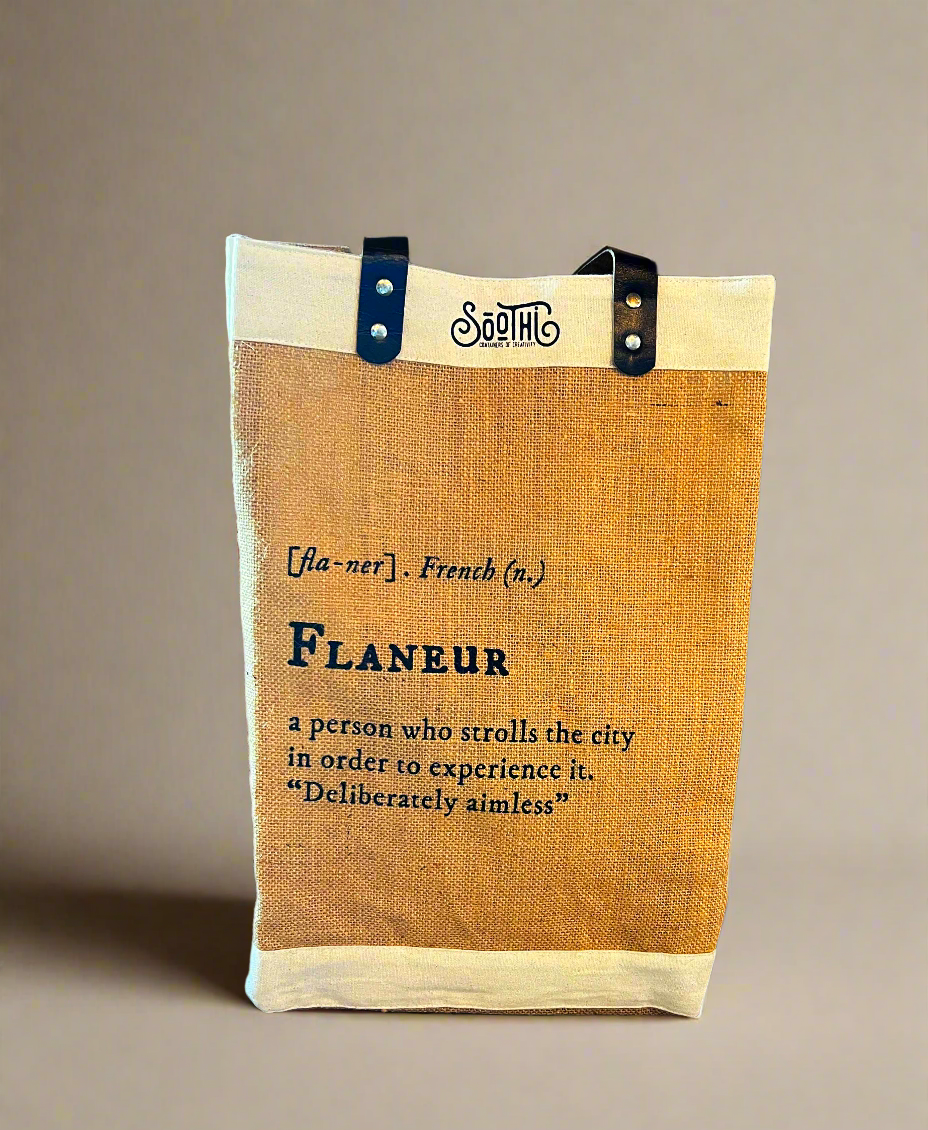 Inspirational Quote Jute Tote Bags - Stylish & Sustainable Shopping Bags