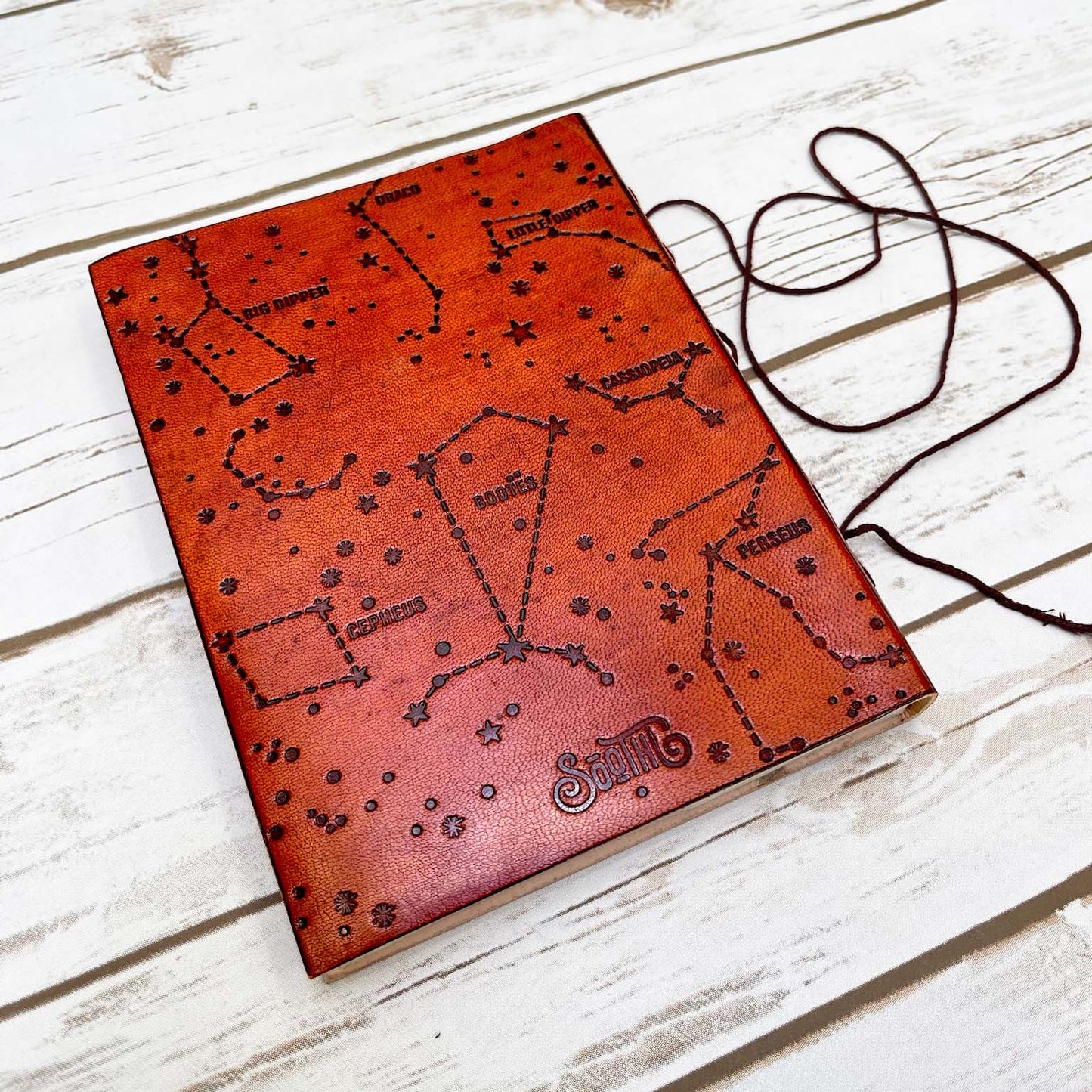 Every Love Story Is Beautiful Quote Leather Journal - 7x5