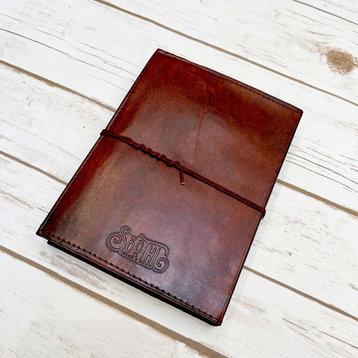 Robert Frost Refillable Leather Journal