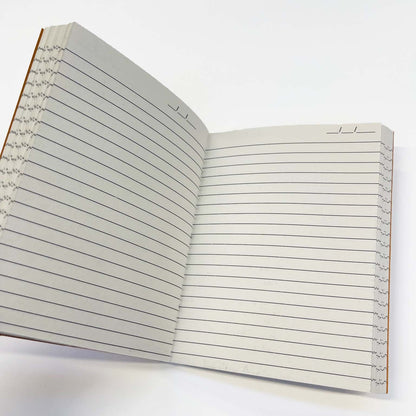 Soothi Quote-embossed leather artist journal – a soulful space for watercolor paintings and personal musings