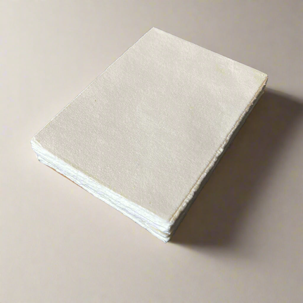 Brown Flap Refillable Leather Notepad