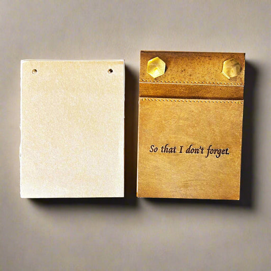 Extra Refills For Tan Leather Notepads