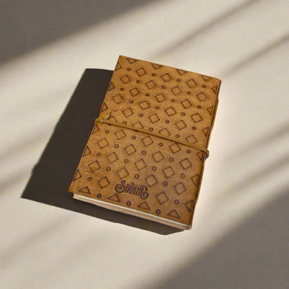 Soothi leather journal with motivational quote embossing – meaningful gift for women, mother, sister, writers and graduates