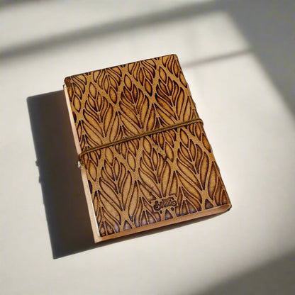 John Muir Quote Leather Journal - "The Mountains Are Calling" Adventure Diary