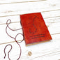 Astrology journal in leather cover – beautifully crafted for writing about your zodiac journey and planetary alignments