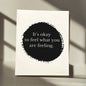 Feel your feelings, Card